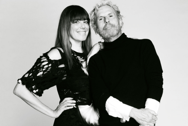 Paloma Álvarez y Juanjo Mánez, diseñadores de moda españoles y fundadores de la firma de moda de lujo en Madrid Malne.