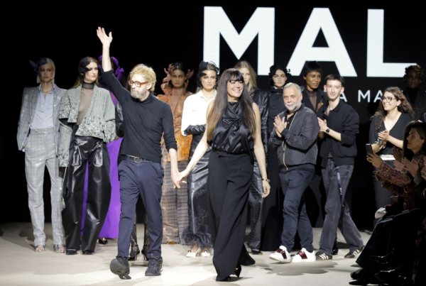 Equipo de Malne en la Mercedes-Benz Fashion Week Madrid marzo de 2026.