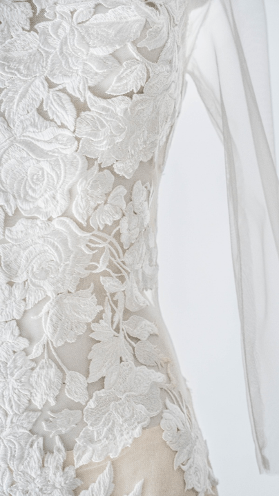 detalle vestido de novia