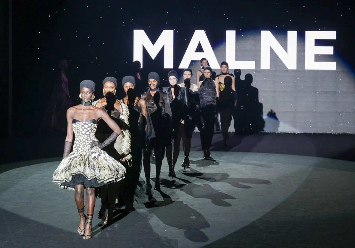 Desfile de alta moda con los diseñadores de Malne
