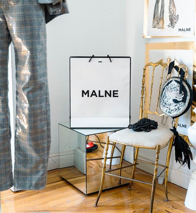 Interior of the new Malne atelier at Calle Velázquez 17, Madrid